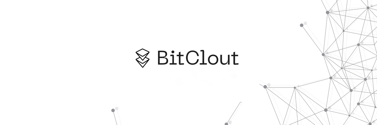 Точки соединяются в сеть Bitclout логотип