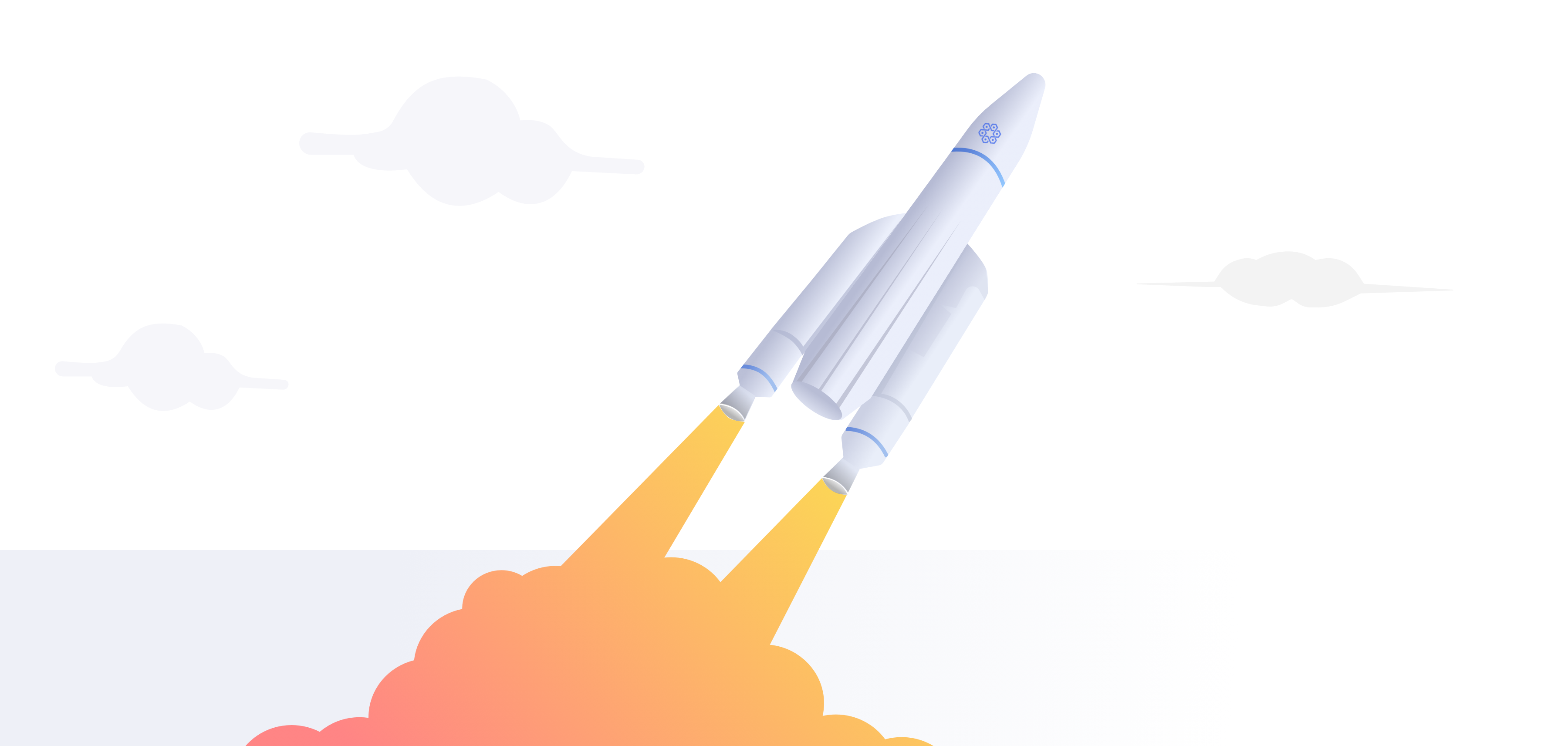 Moon rocket ship