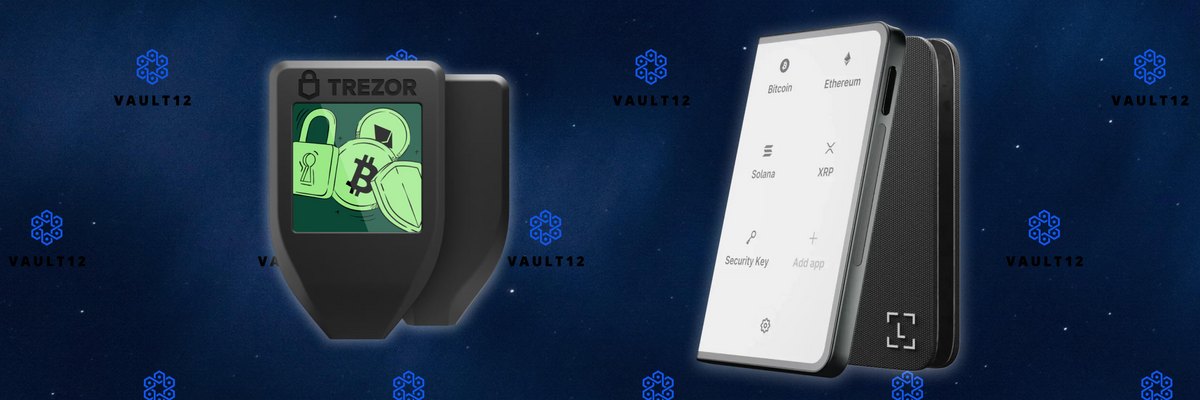 Comparison of Ledger Stax and Trezor Model T