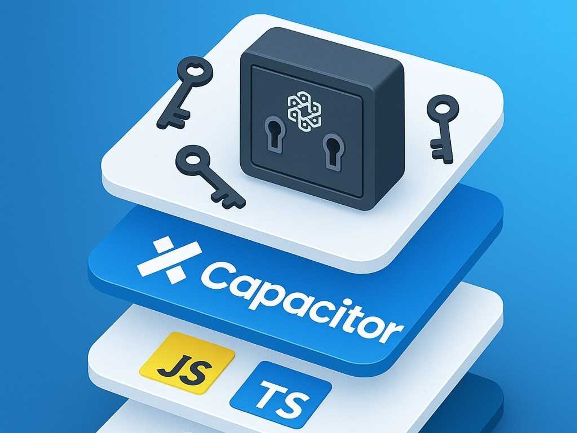 Quantum-safe Data Storage for App Developers with Open-Source Shamir Secret Sharing for Capacitor