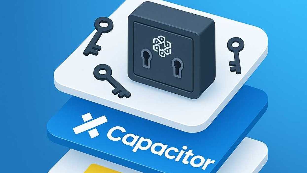 Quantum-safe Data Storage for App Developers with Open-Source Shamir Secret Sharing for Capacitor