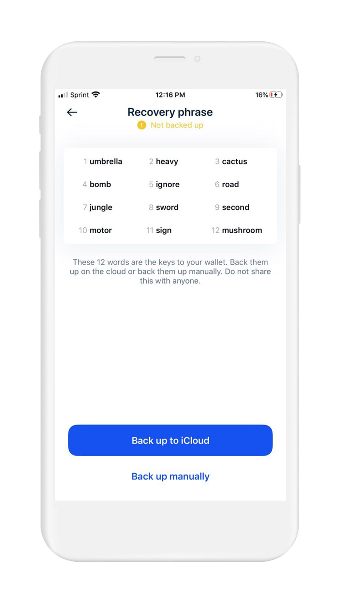 How to secure Coinbase wallet on Android - Vault12