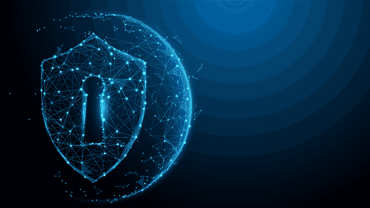 Digital lock reflecting the best possible crypto security