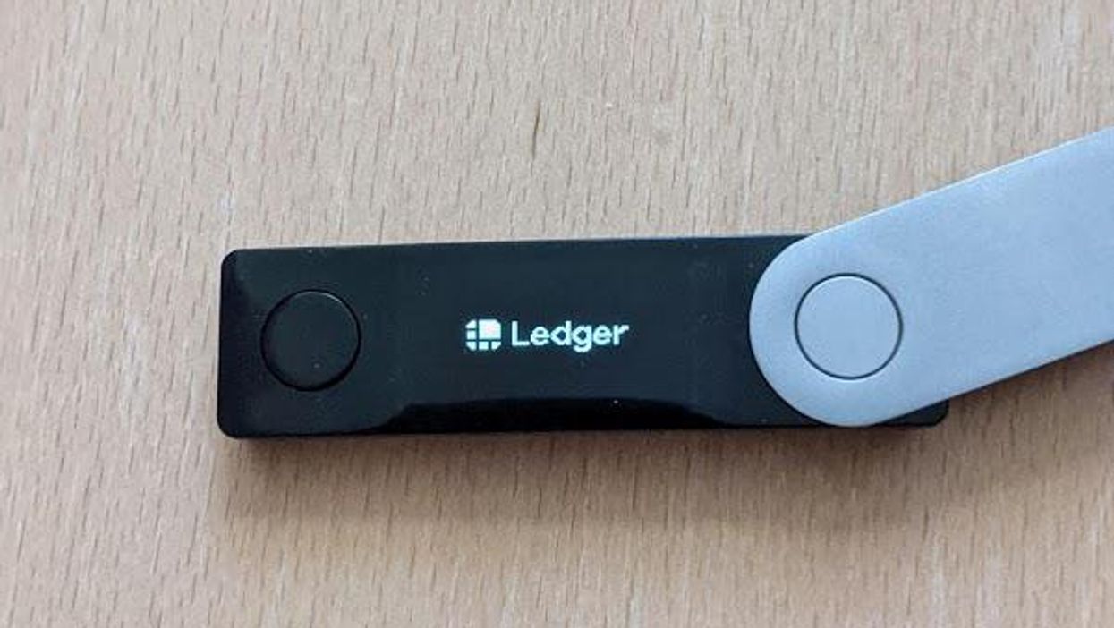 Ledger Nano X hardware wallet