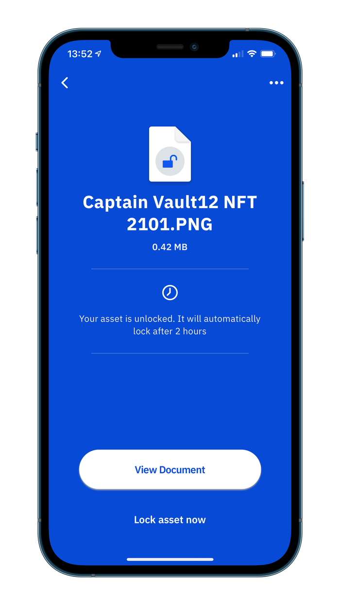 Vault12 app
