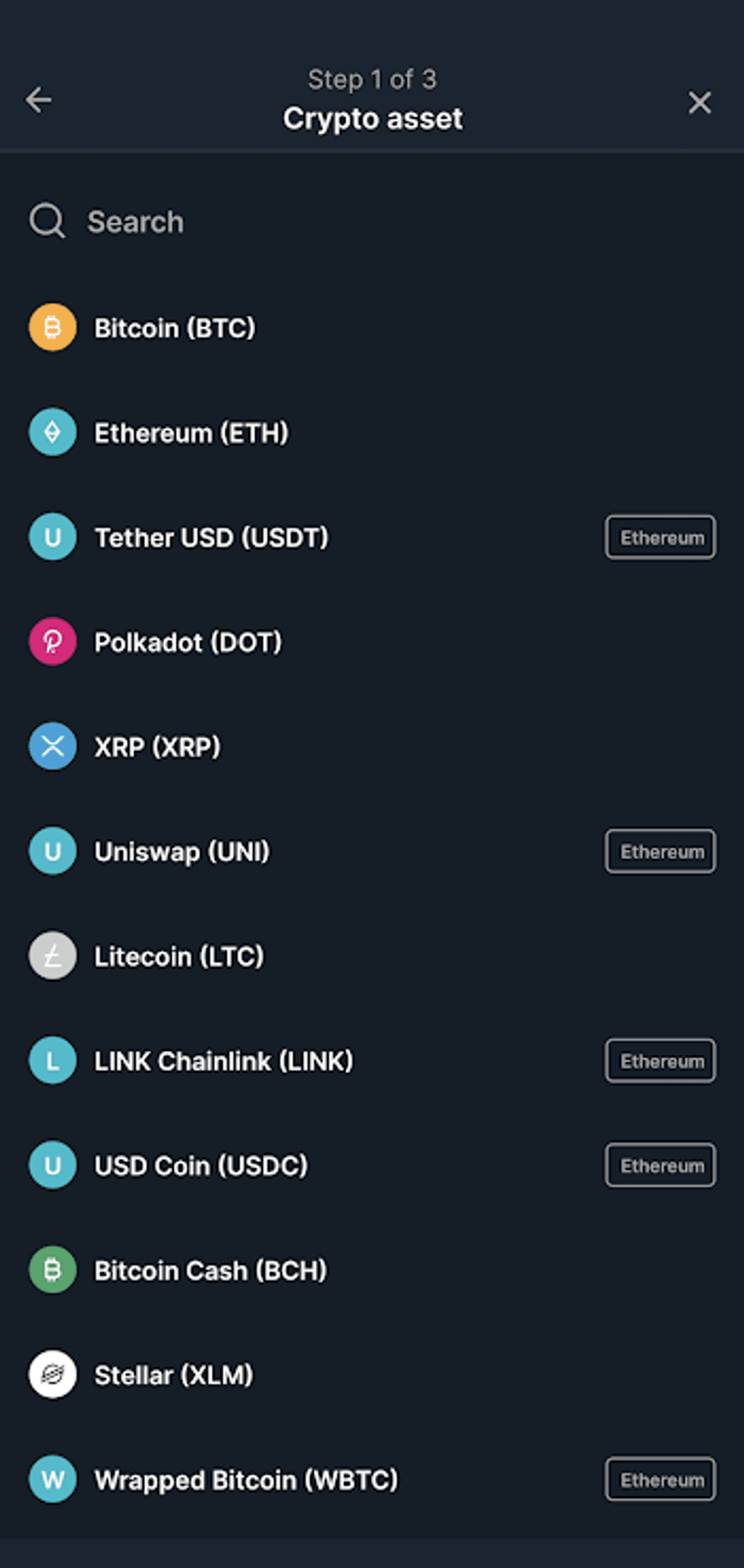 Ledger Live support cryptocurrencies