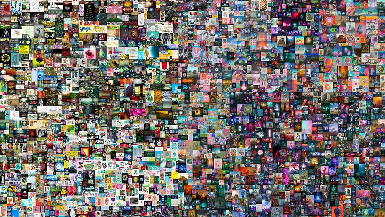 Beeple's collection of NFTs sold for record price at Christie's auction