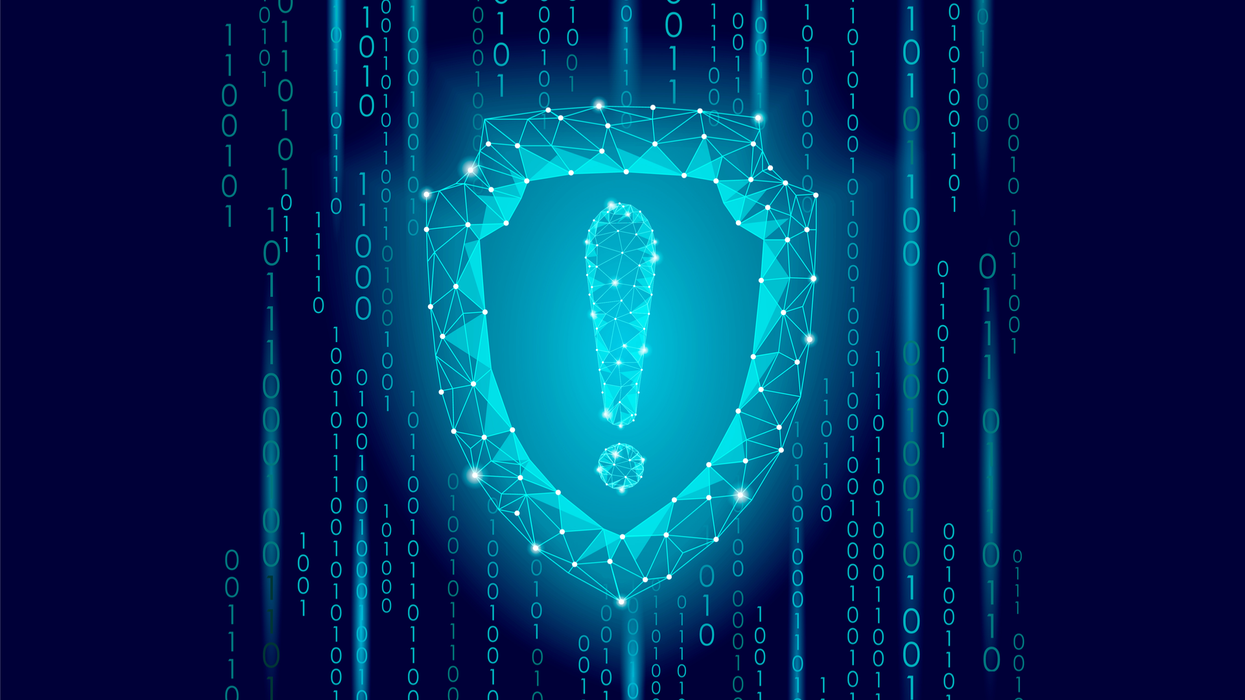 Digital security warning