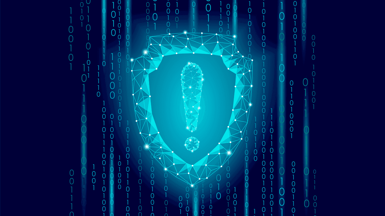 Digital security warning