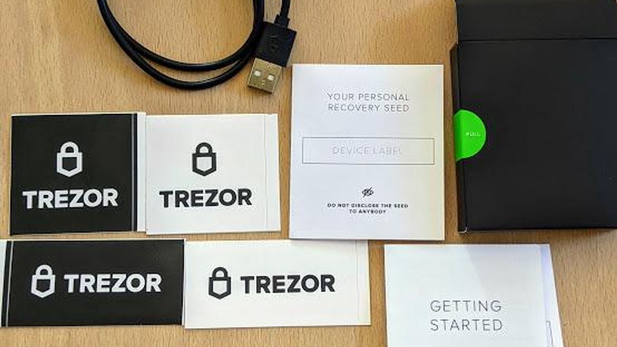 The contents of the accessories box