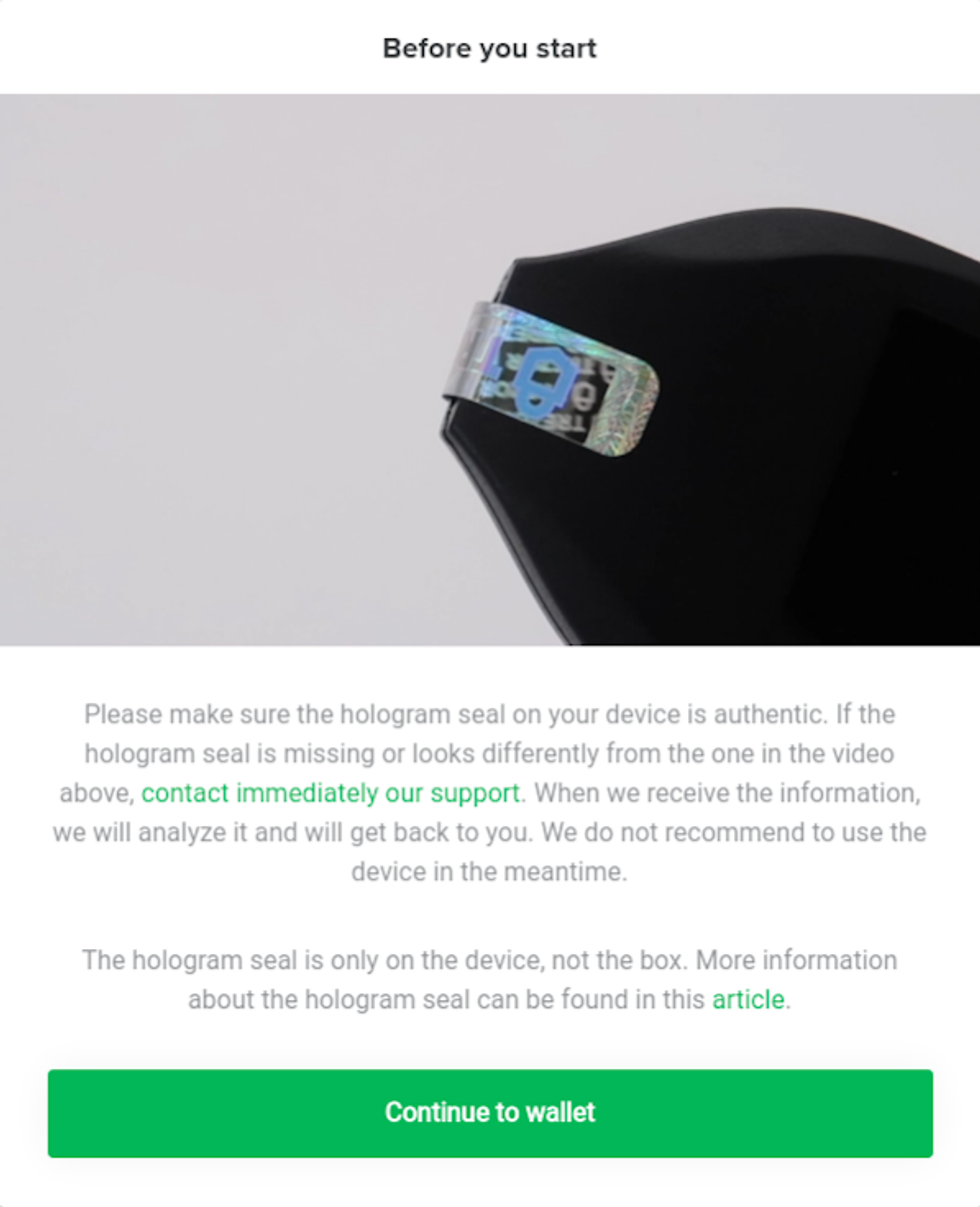 security hologram