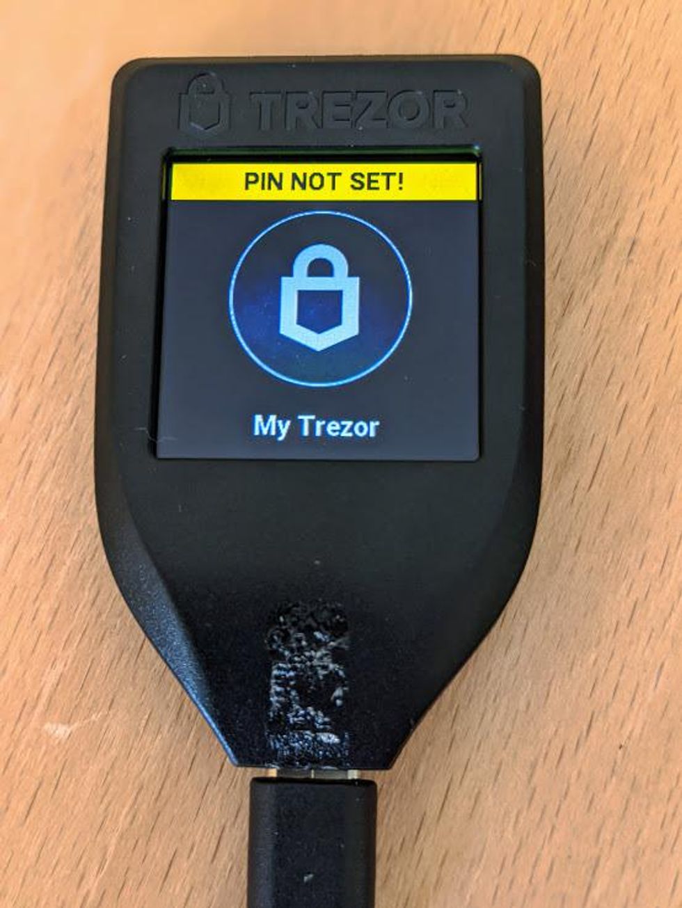 PIN not set