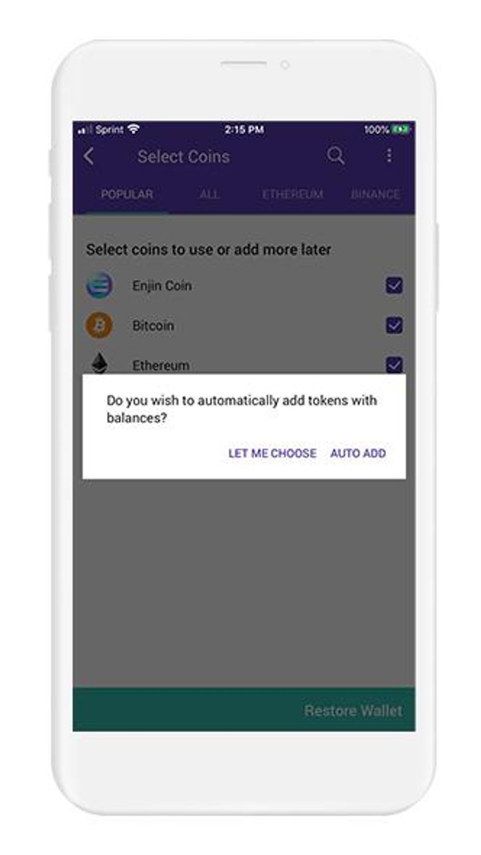 token-confirmation