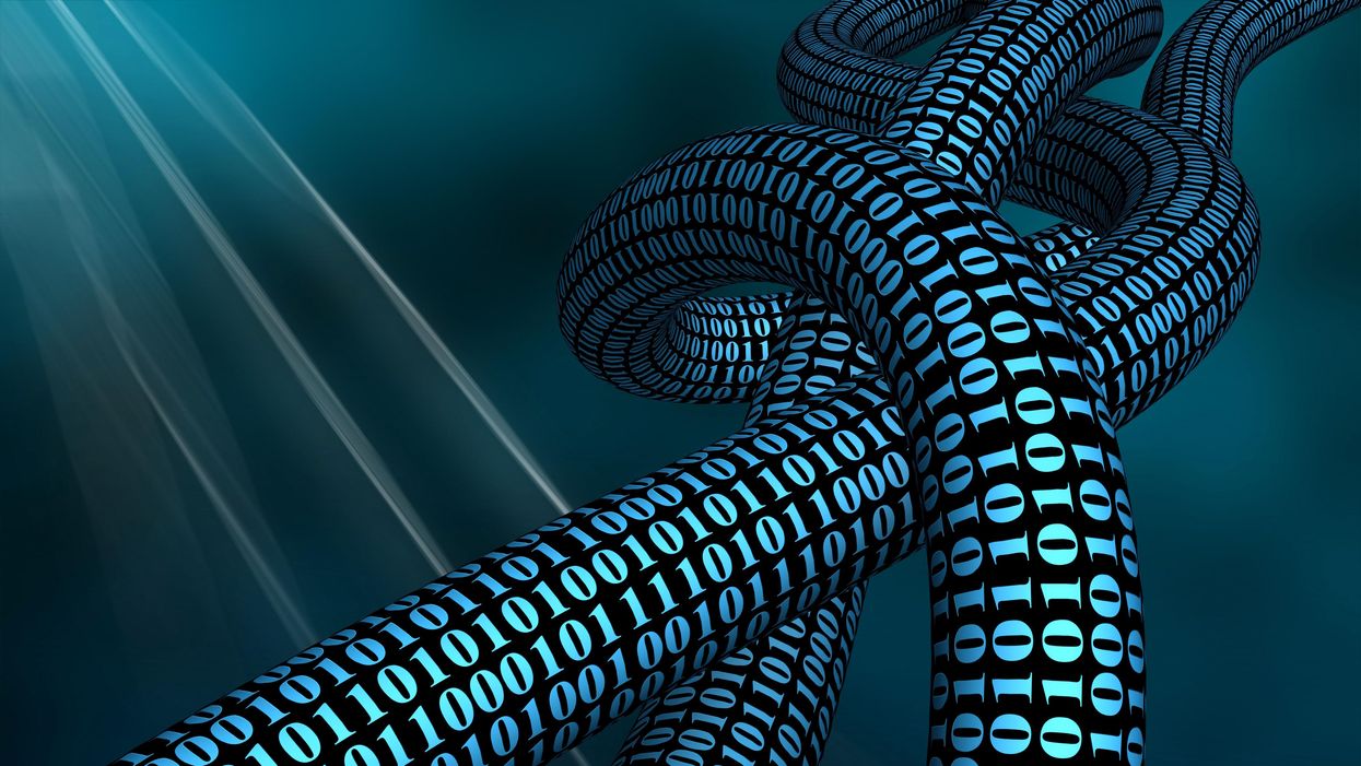 Encrypted network cables representing using VPN for crypto security