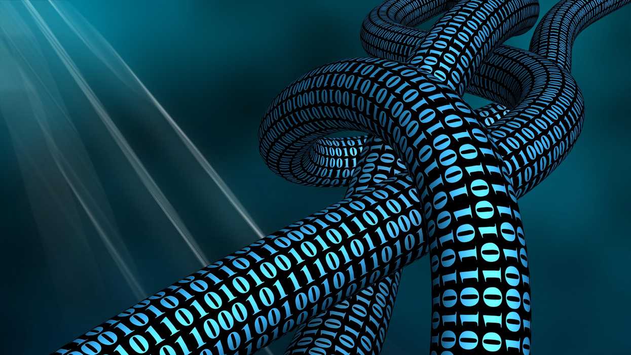 Encrypted network cables representing using VPN for crypto security