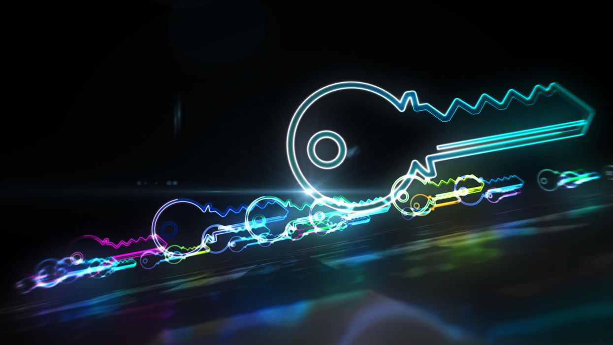 Composite of digital keys