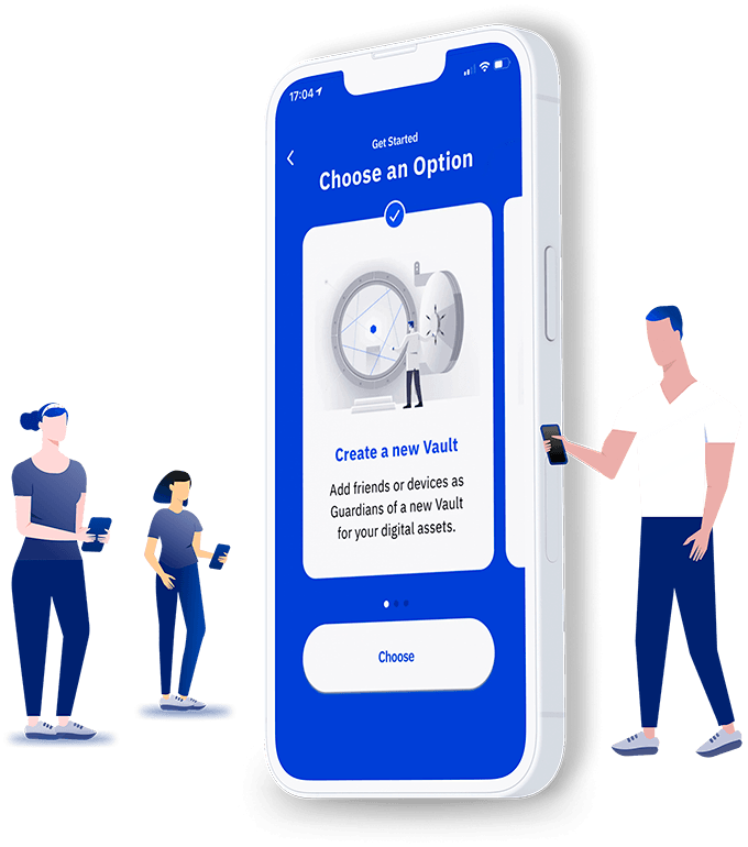Inheritance and secure backup for Disaster Scenarios