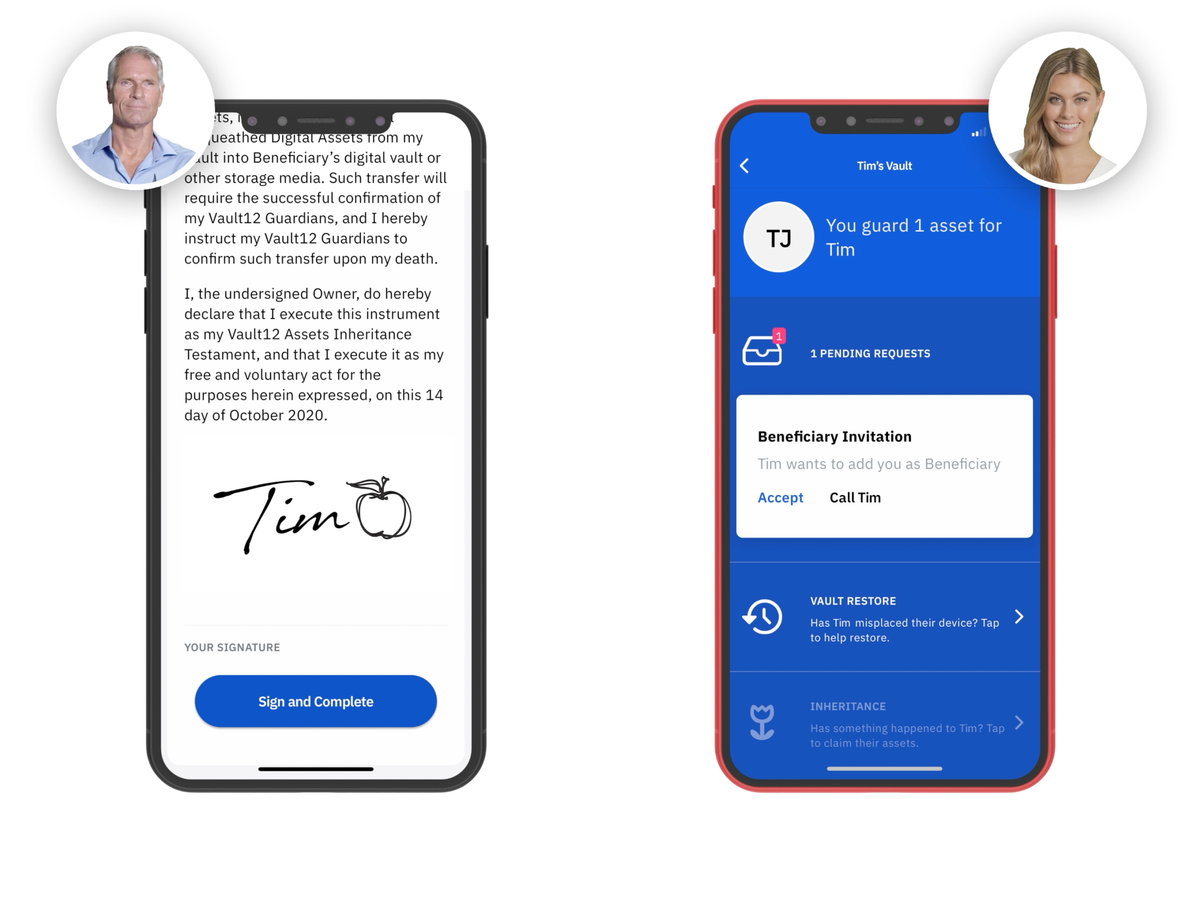 Direct transfer to the designated beneficiary.