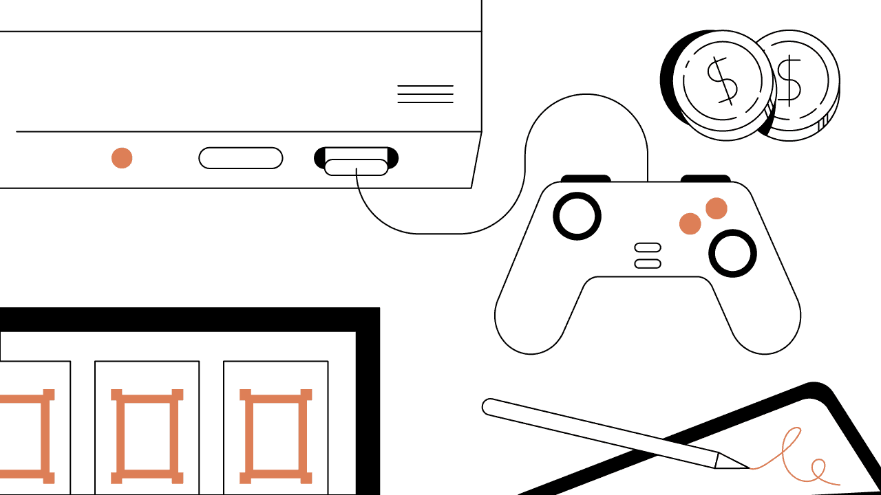 gaming, money, tablets