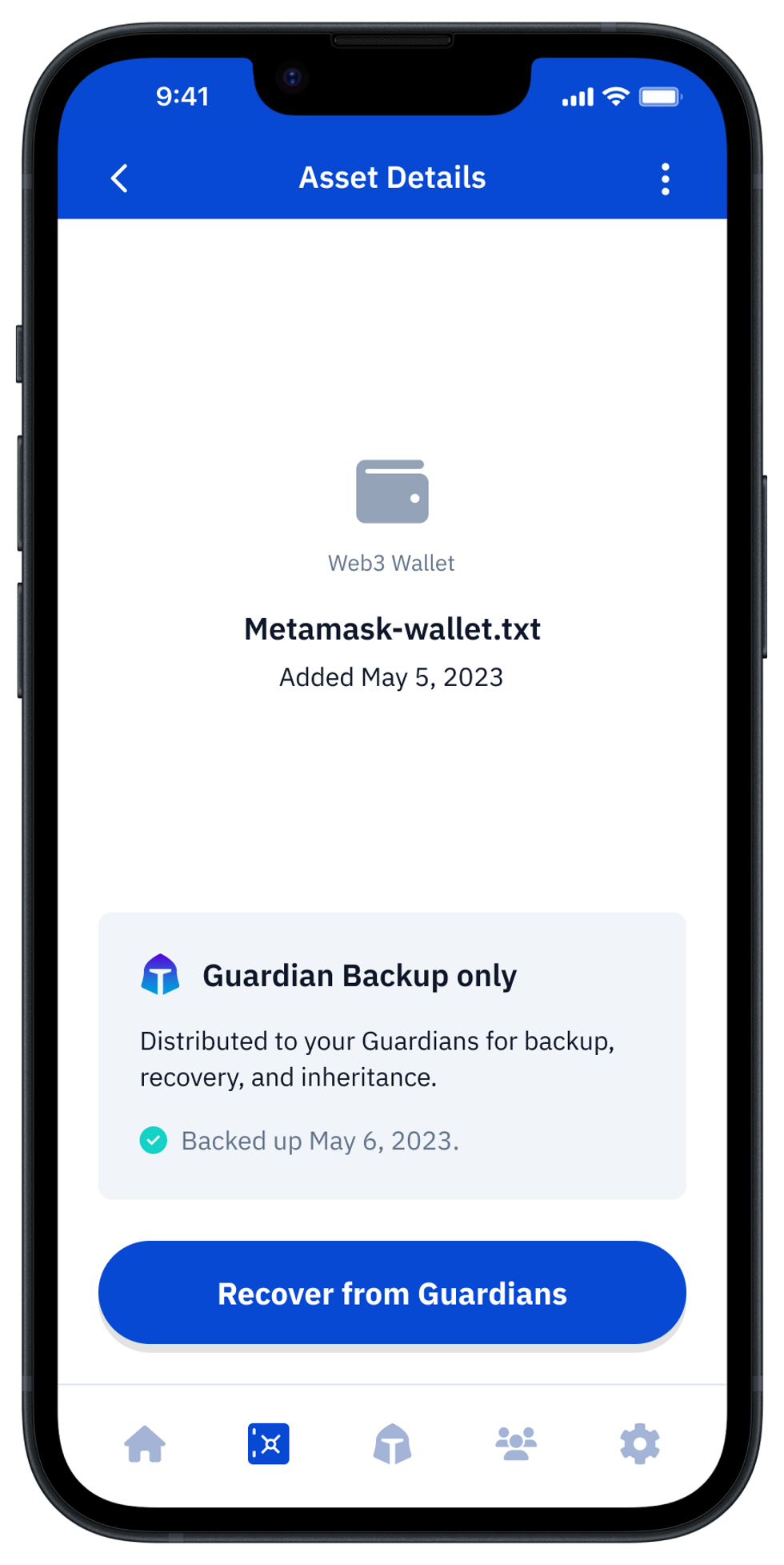 Image of Asset Details for metamask-wallet.txt