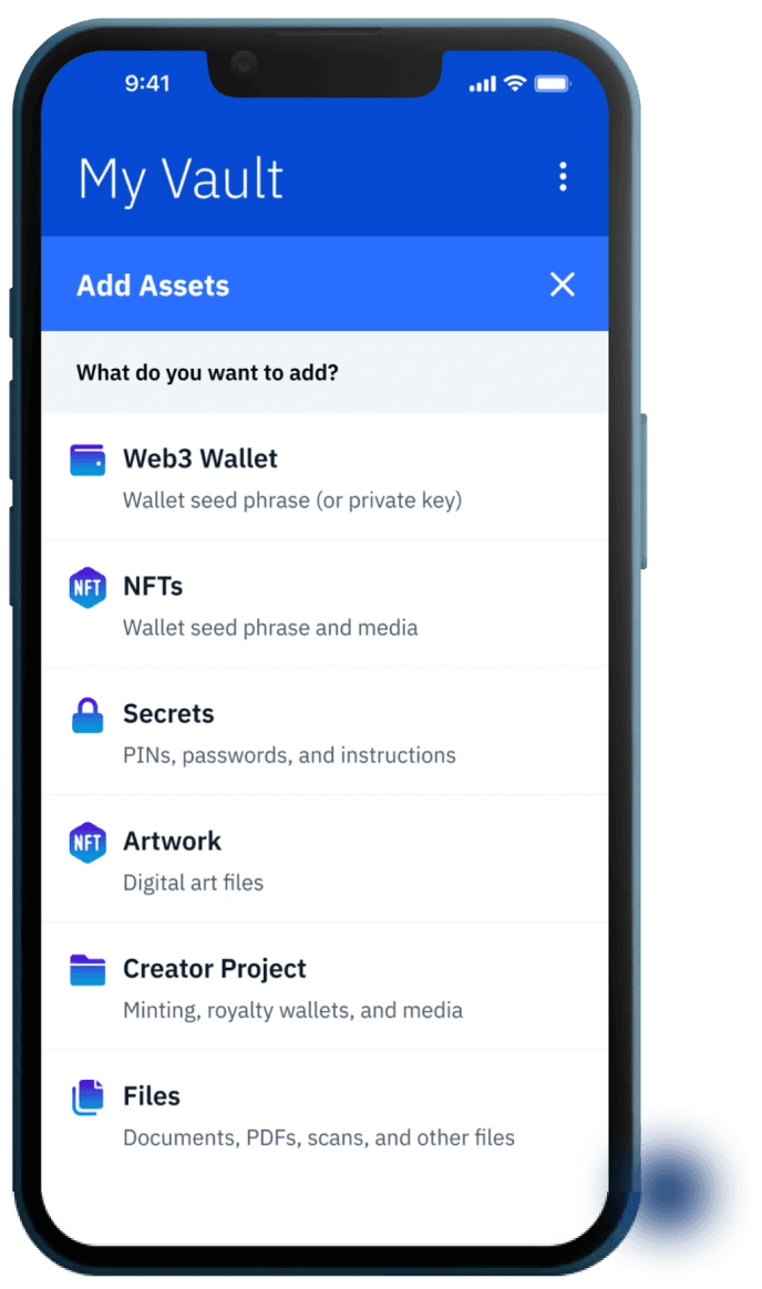 Vault12 Guard Crypto and Bitcoin Backup - Vault12